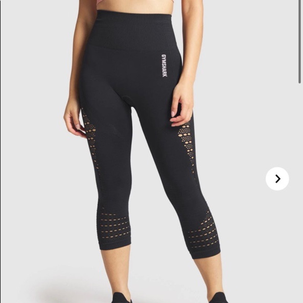 Gymshark energy+ seamless cropped leggings